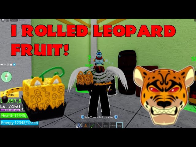 I JUST ROLLED A LEOPARD FRUIT OMG : r/bloxfruits
