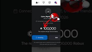 oh no![😲 GIVING 100k robux 😱] #viral #roblox #giveawayyy #games #newupdateinrobloxbedwars
