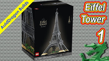 The Eiffel Tower (10307) — Lego Building Session 1