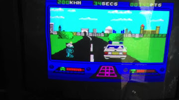 OutRun Europa In Colour - On a real ZX Spectrum