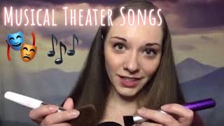 ASMR Musical Theatre Songs ~ Soft Singing, Mic Brushing, Whispers 🎭🎼 screenshot 2