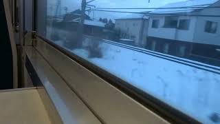 信越本線115系快速列車（新潟入線と新潟から亀田までの乗車動画）