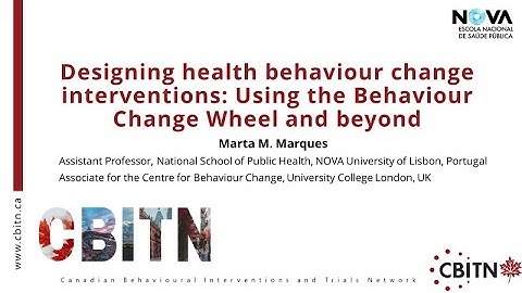 Designing Effective Health Behaviour Change Interventions