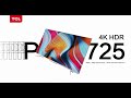 TCL 65吋 P725系列 4K Android 11 智慧液晶顯示器-基本安裝 product youtube thumbnail