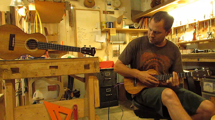 Mark Iseman Improv on a Iseman Tenor Ukulele