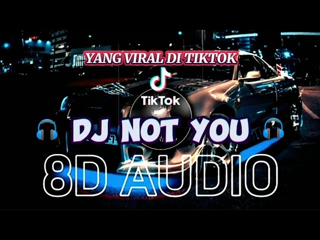 8D AUDIO 🎧- DJ NOT YOU - ALAN WALKER #alanwalker #notyou #8daudio #ronixrevamp #ronixrevamp class=