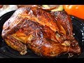 poulet  rôti  /دجاج محمر بطريقة المطاعم الكبرى