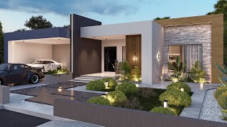 Luxury Modern House Design | 4 Bedroom | 200 sqm.