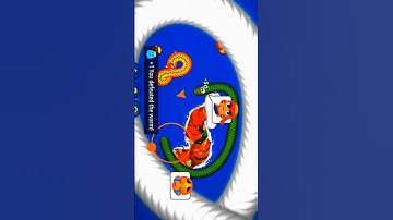 Worms zone.io Slither.io🐍🐍 Biggest Snake.io Trap chasing magic gameplay#trendingshorts#viralvideo