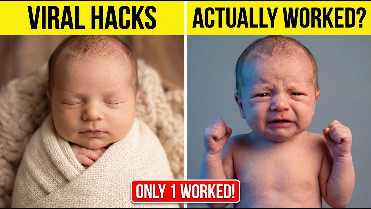 I Tested 5 Viral Baby Sleep Hacks — Only 1 Actually Worked (Doctor’s Honest Review)