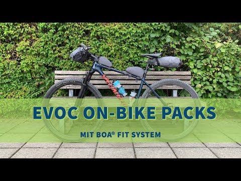 Video: Evoc bringt neue Road Bike Bag Pro und Bikepacking-Gepäck mit Boa Dials auf den Markt