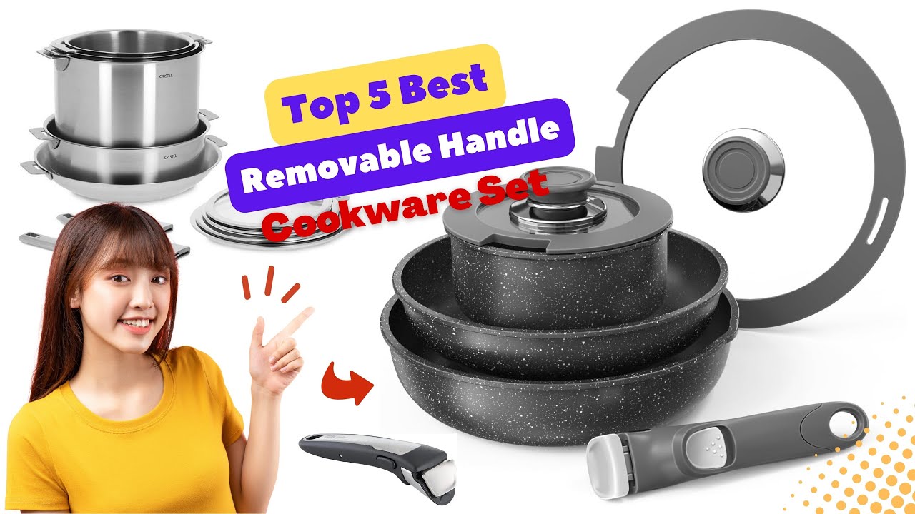 The Best Nonstick Cookware - with Removable Handle