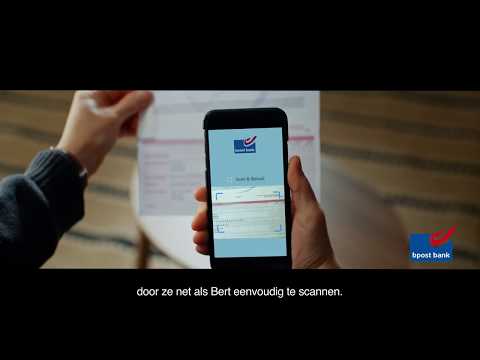 Open een zichtrekening op onze app en betaal uw factuur door ze te scannen!