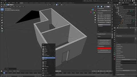 Creating drawings - 200912 BlenderBIM Add-on Technical WIP Demo