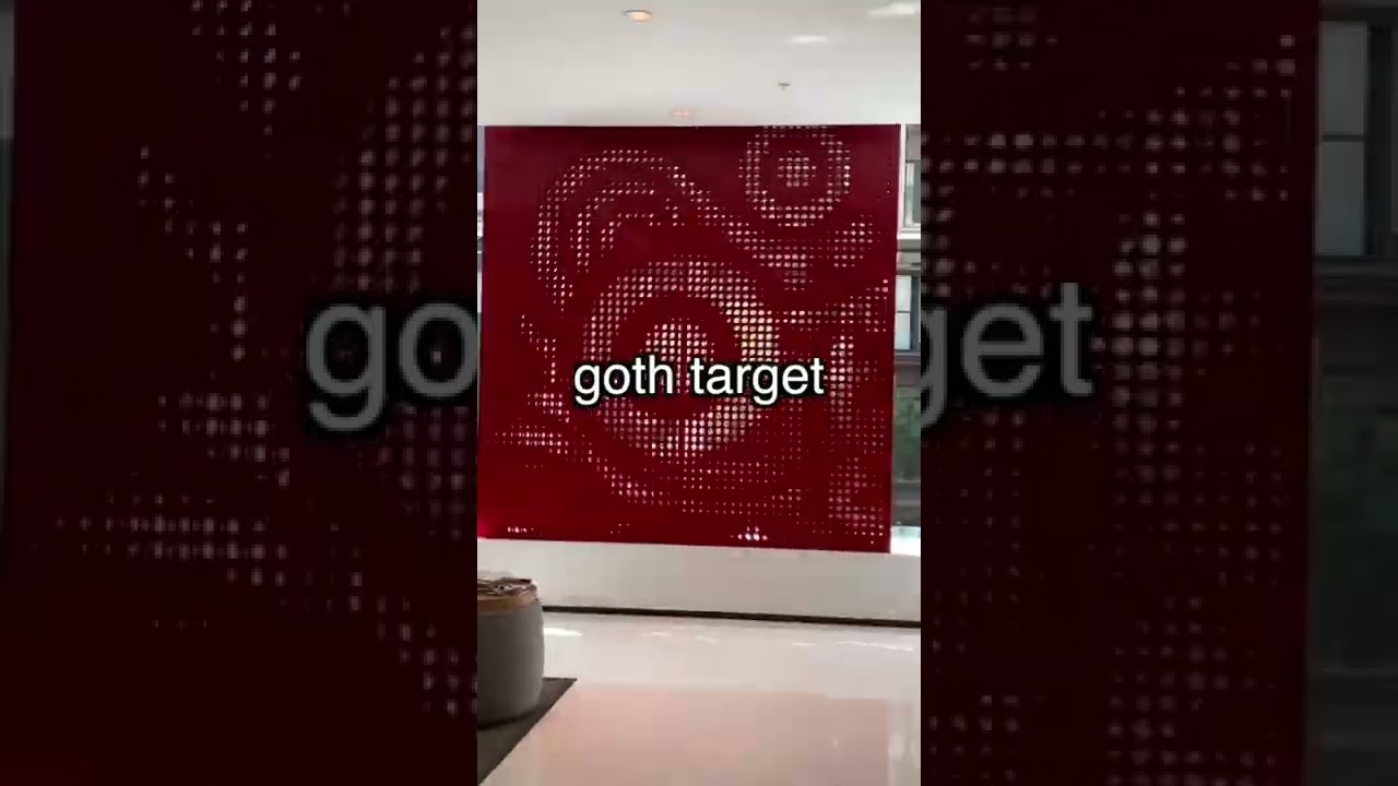have you been to GOTH TARGET? #shorts #jingle adlı videoyu YouTube'da izle have you been to GOTH TARGET? #shorts #jingle adlı videoyu YouTube'da izle