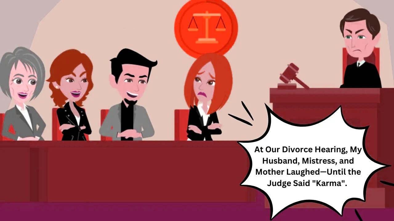 At My Divorce Hearing, My Husband, His Mistress, and My Mom Laughed—Until the Judge Spoke