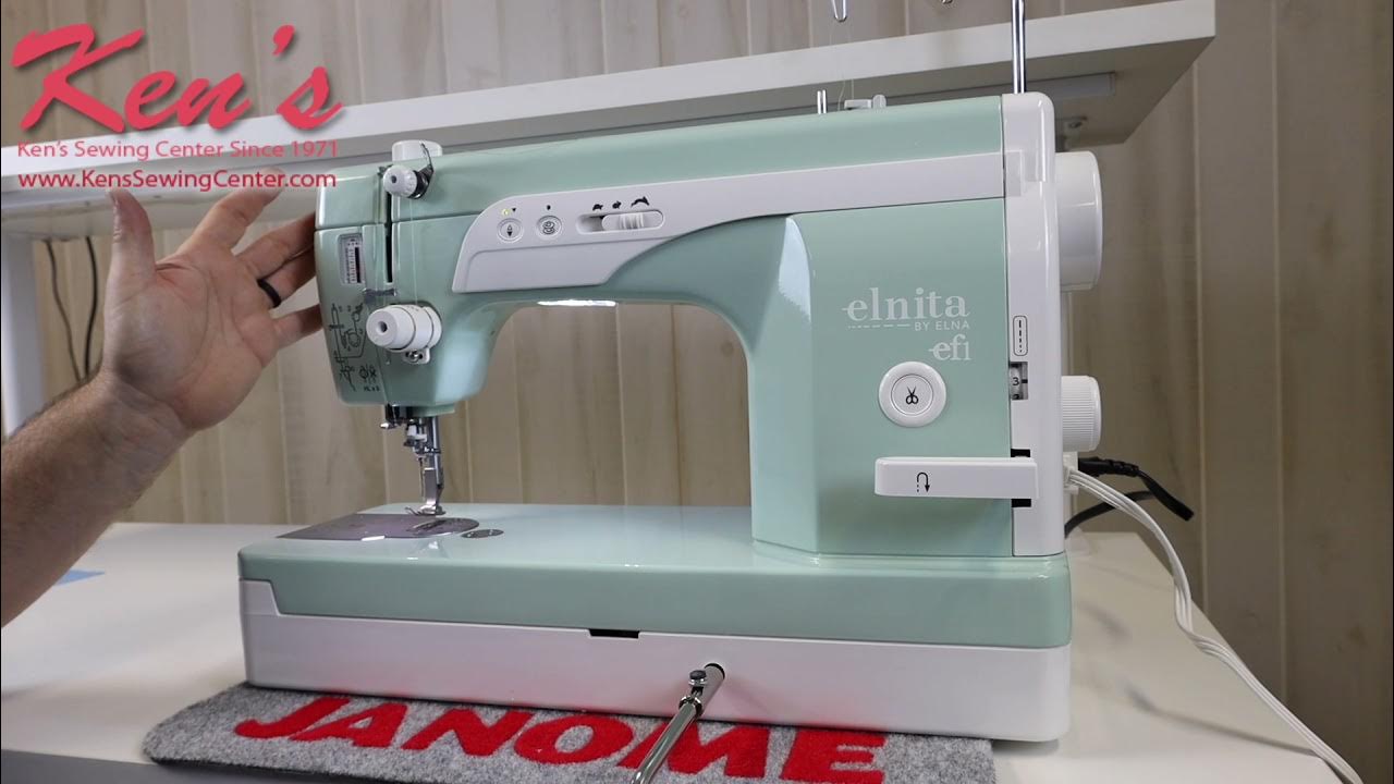 Elna Elnita EF1 High Speed Sewing and Quilting Sewing Machine