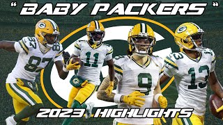 BEST YOUNG WR CORE IN THE NFL? 2023 PACKERS HIGHLIGHTS 