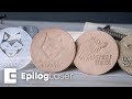 Laser Engraving Stamps for Leather Debossing with MDF and Acrylic