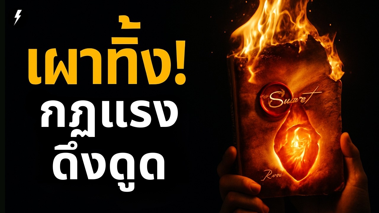 สรุป 7 ความจริงกฎแรงดึงดูด ที่ The Secret ไม่เคยบอกหมด! (ชีวิตคุณจะดึงดูดทุกสิ่ง)