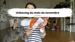 Unboxing du mois de novembre : box pour chat, hygiène buccodentaire, produits de Noël  Loki & Mojo