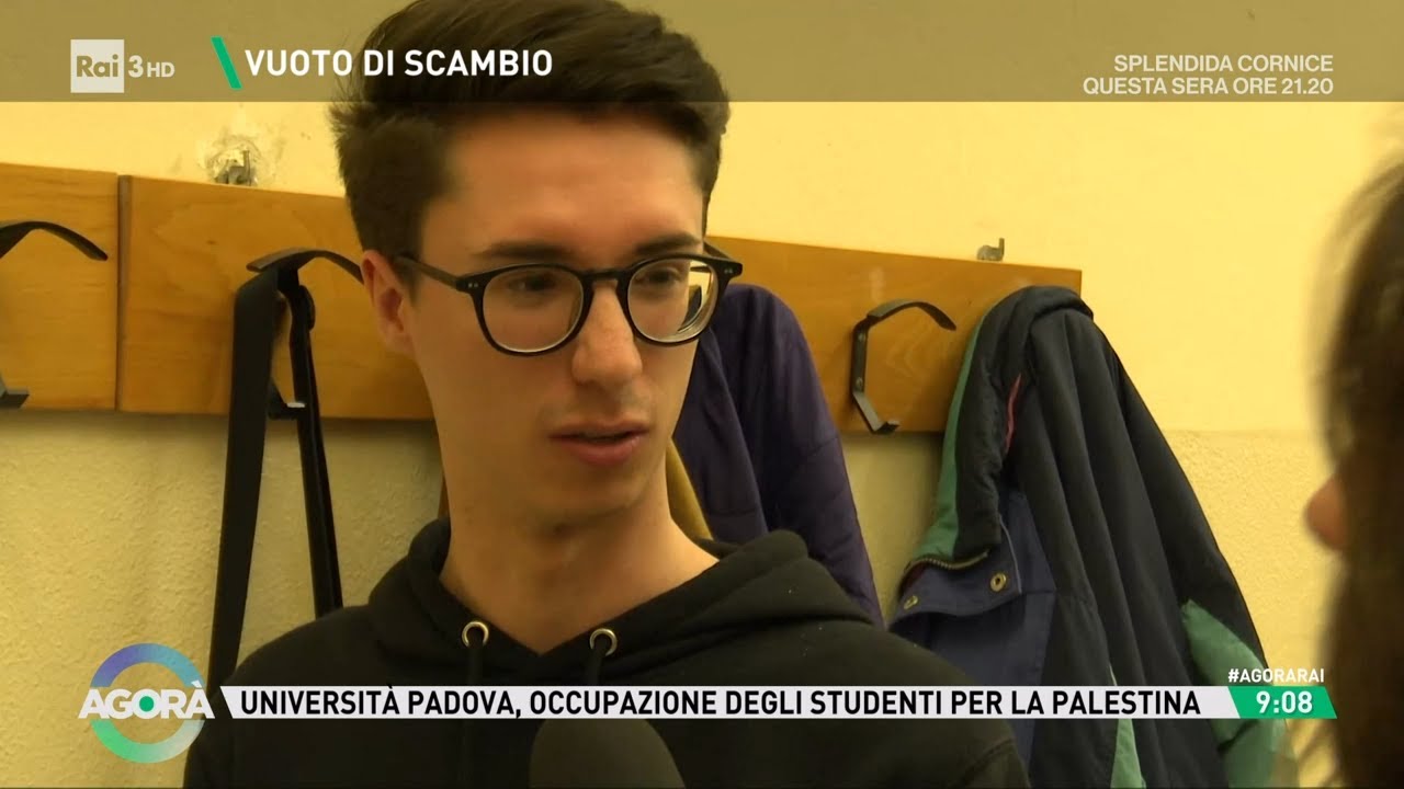 Padova rettorato occupato - Agorà 18/04/2024