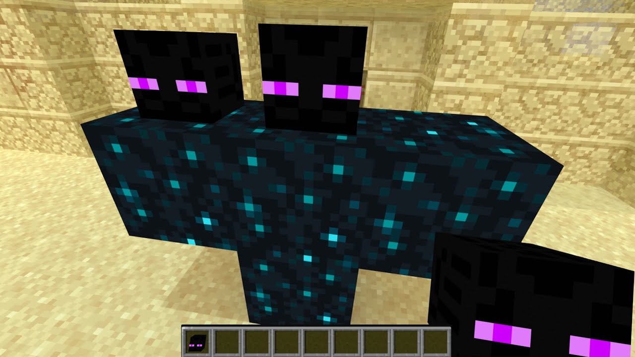 How to Spawn Enderman Boss in Minecraft !