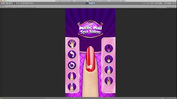 Magic Nail Spa Source code game unity - Free source code unity