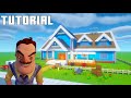 Minecraft Tutorial: How To Make The Hello Neighbour House Original &quot;Alpha 2 Neighbour House&quot;