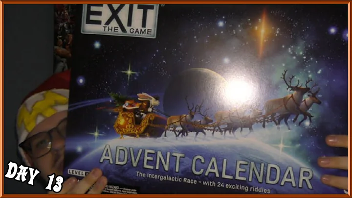 Exit: The Game | The Intergalactic Race Advent Calendar Unboxing - Day 13