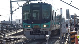 【4K】JR加古川線　普通列車125系電車　ｶｺN3編成　社町駅発車