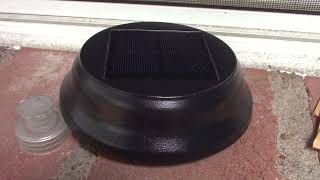 Patio Open 2026 Part 7a Solar Light Maintenance