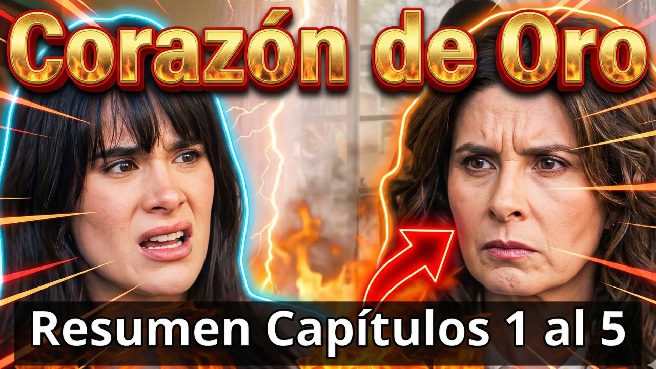 TELENOVELA CORAZON DE ORO - Resumen capítulos 1 al 5