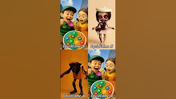 SquidgameAI ❤️ Cute Squid Game Doll Ruined by AI  34