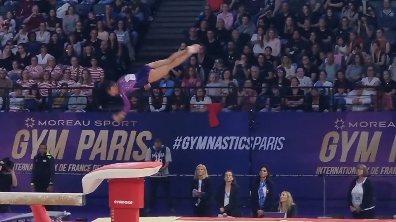 Valentina Georgieva - GREAT Double Twisting Yurchenko Vault - Paris World Cup 2025