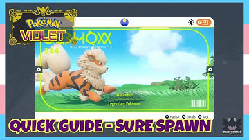 *Early Game After Mesagoza Fixed Spawn* Where To Catch Arcanine In Pokemon Scarlet & Violet