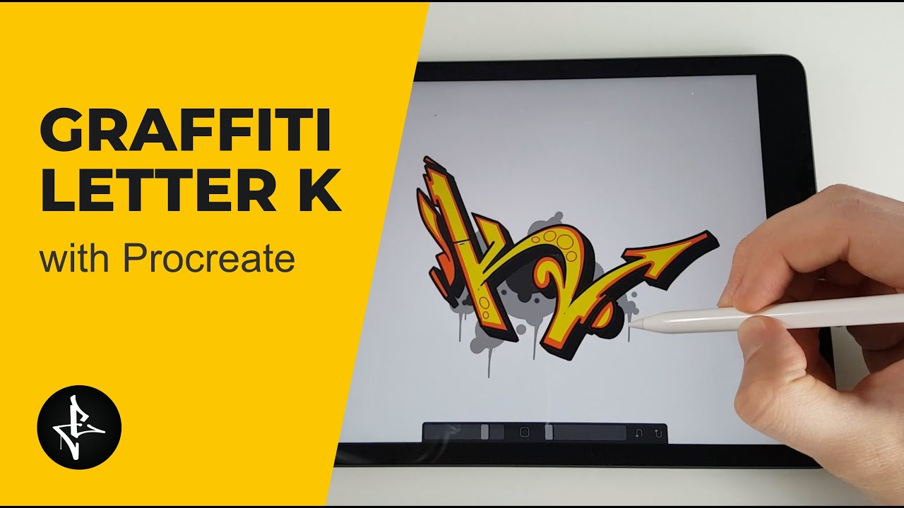 How to easy graffiti letter “K” #graffiti 