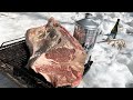 BBQコンロサイズのトマホークステーキを食べる！