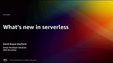 AWS re:Invent 2022 - What