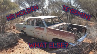 Bush wreck hunting in the Australian outback for cars and parts.