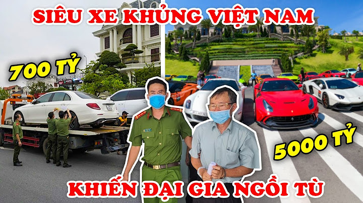 8 Dàn Siêu Xe Khủng Nhất VIỆT NAM  Khiến Đại Gia Đi Tù Đáng Tiếc Nhất