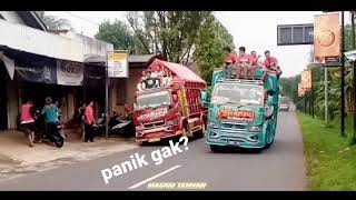 panik gak?Panik gak? Ya panillah MASA ENGGA !! VERSI TRUK OLENG