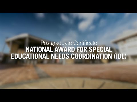 National Award for Special Educational Needs Coordination (IDL)