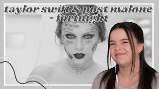 Taylor Swift ft. Post Malone - 'Fortnight' Official Music Video Reaction | Carmen Reacts