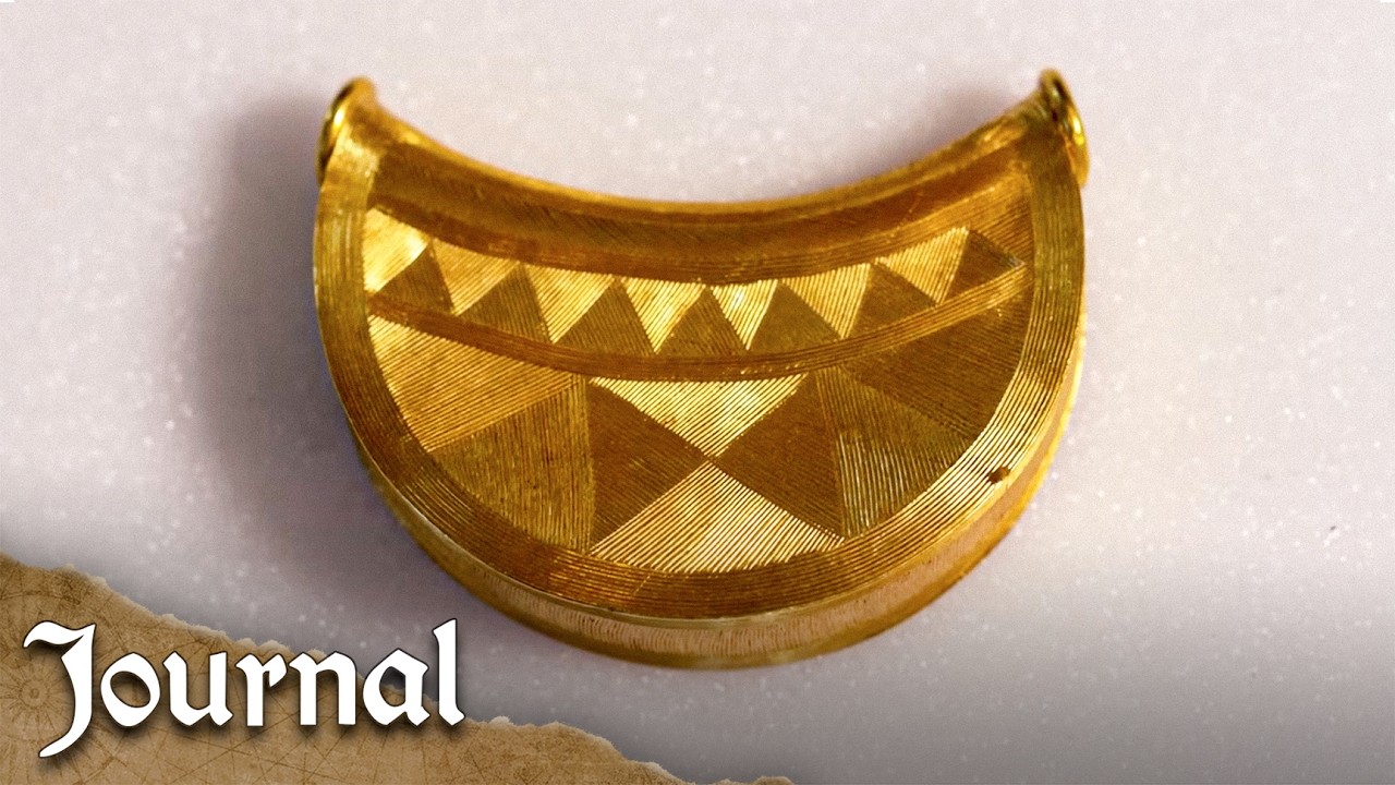 3,000-Year-Old Gold Pendant Unearthed in Extraordinary Find | Great British History Hunters