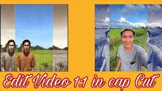 របៀកកាត់ video បែបនេះក្នុង cap Cut ងាយៗ ??. How to edit video in app cap Cut.