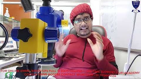 Xiaomi MI A1 (Tissot) Change eMMC Without Change CPU By Jtag (Full Video Step By Step).