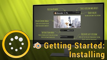 Blender Orientation: Getting Started: Running