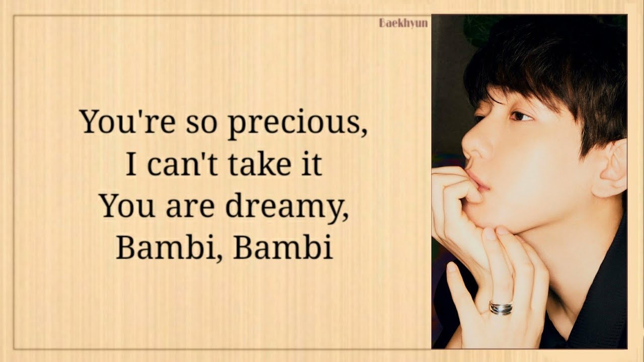Baekhyun Bambi Easy Lyrics