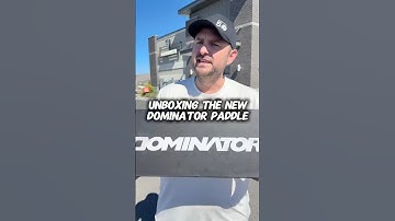 Unboxing the new Dominator Pickleball paddles #pickleball